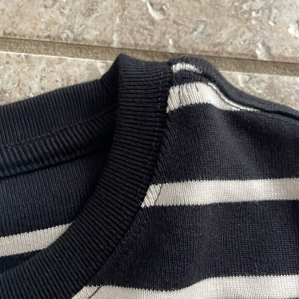 Mango Shoulder pad striped t-shirt - Picture 14 of 16